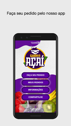 Android application Açaiteria do Gudan screenshort