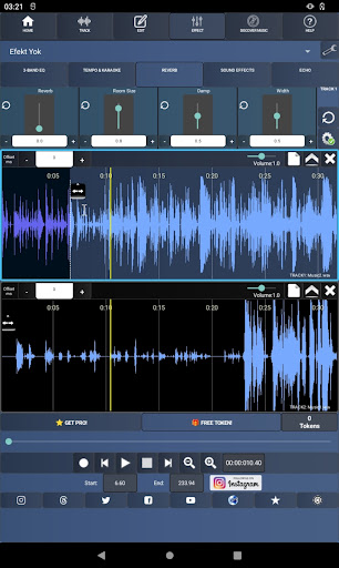 Screenshot Audiosdroid Audio Studio