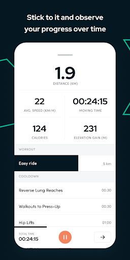 Screenshot of Cycling Diet