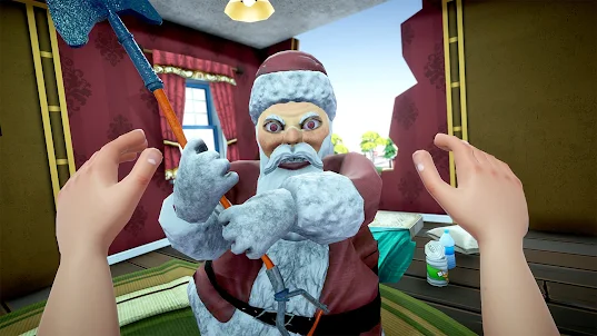 Ice Scream Game Santa đáng sợ
