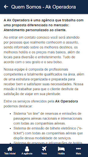 Ak Operadora Screen 2