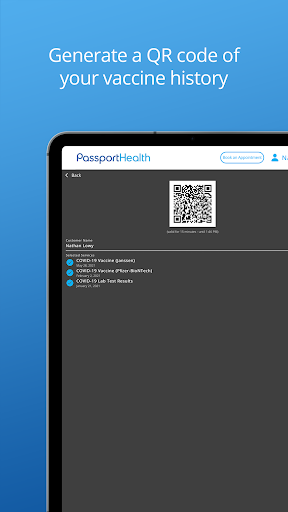 Passport Health Screenshot