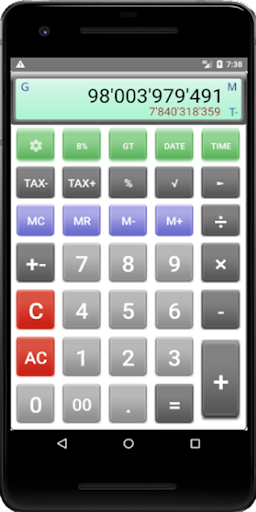 Android application Calculator:BoycoCalc2 screenshort