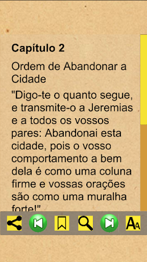 Android application Apocalipse de Baruch screenshort