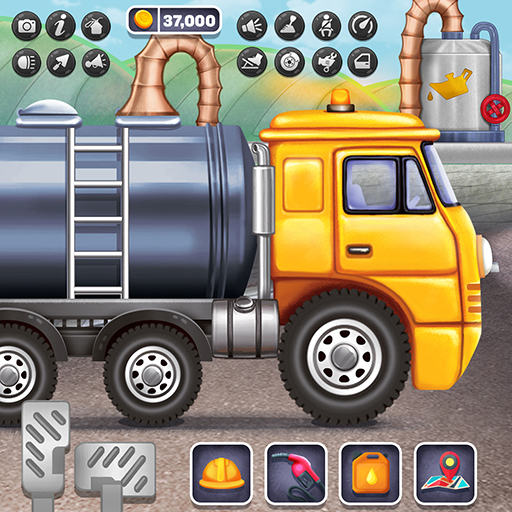 Kids Oil Tanker: Truck Games