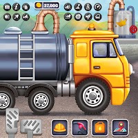 Дети Масло Танкер: Truck Игры