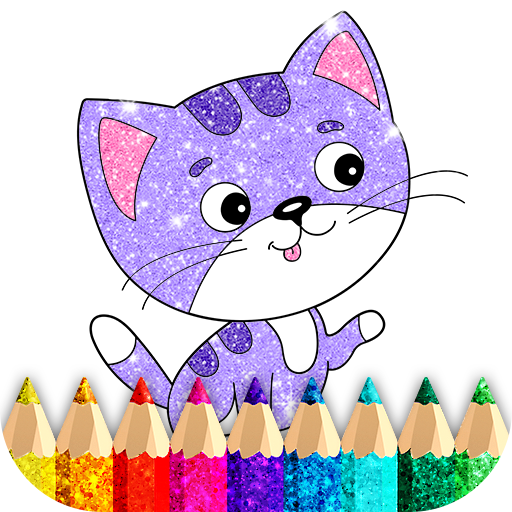 Kids Coloring Game Glitter Download on Windows