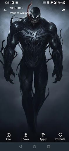4K Venom Wallpaperفينوم خلفيات Screen 2