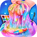 Herunterladen Makeup Slime - Fluffy Rainbow Slime Simul Installieren Sie Neueste APK Downloader
