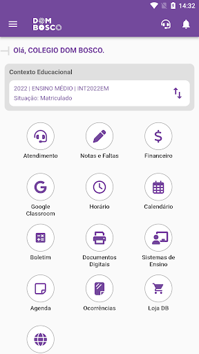 Android application Dom Bosco Exponencial screenshort