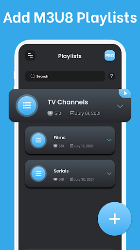 IPTV Player - IP Television Screen 3