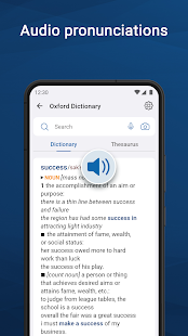 Oxford Dictionary & Thesaurus Capture d'écran