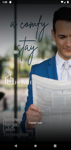 Android application Homee Hotels screenshort