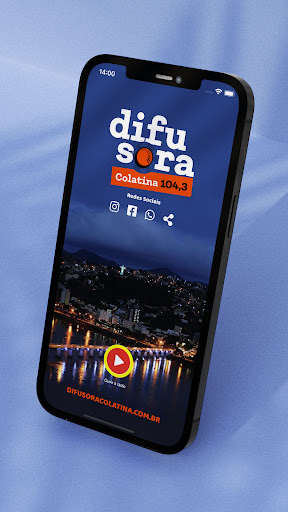 Android application Difusora Colatina 104,3 screenshort