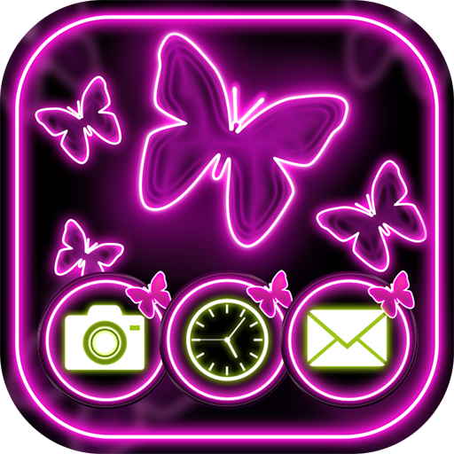 Neon Launcher Themes  Icon