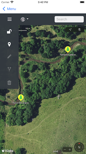Android application CS Mapping screenshort
