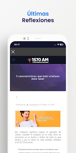 Radio Cristo Llama Al Pecador Screen 3