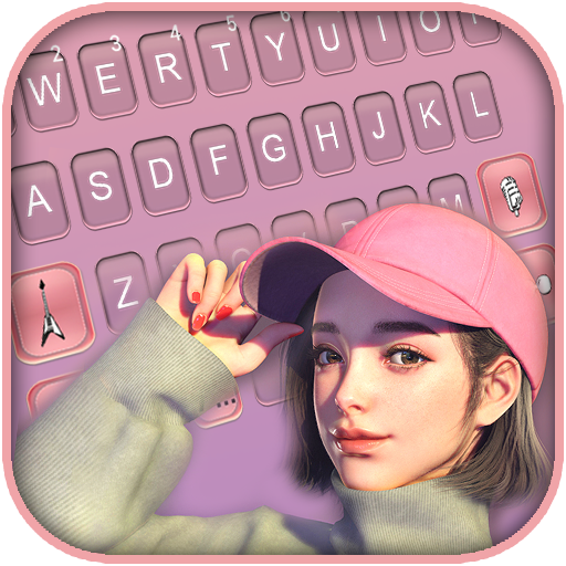 CGI Beauty Girl Keyboard Theme logo