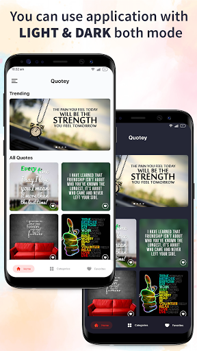 Android application Quotey - Status for WApp screenshort