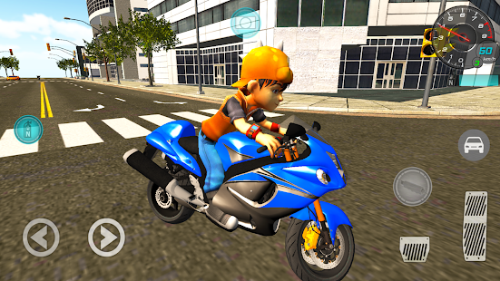 BoBoiBoy Game Bike Stunt 3D 9 APK screenshots 6