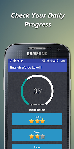 Android application Learn english everyday screenshort