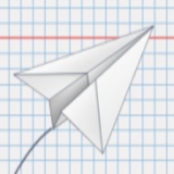 My little paper plane icon