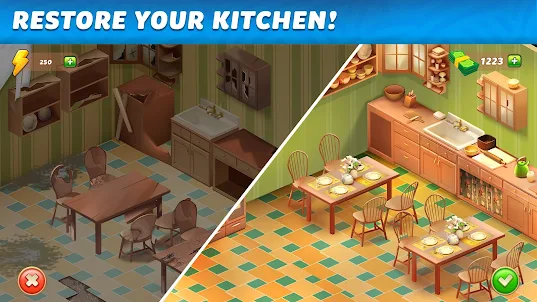 Merge Kitchen: Tile Games