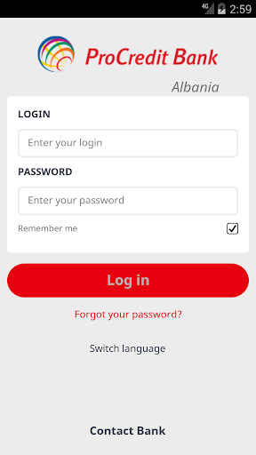 ProCredit m-banking Albania 1