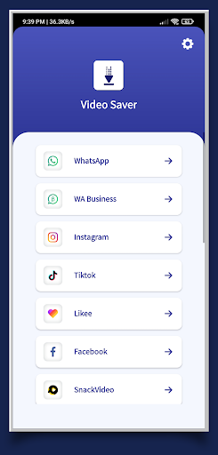 Video downloader all in one. Screen 2