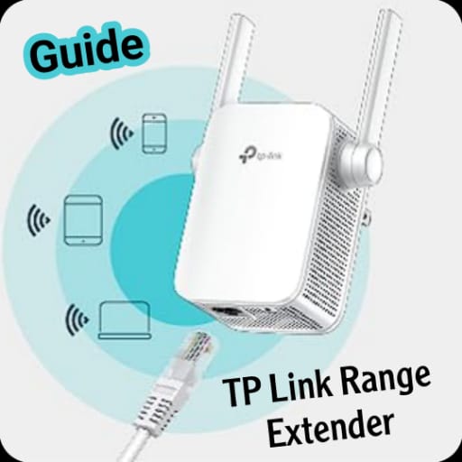 tp link range extender guide logo