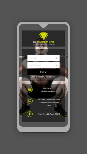 Bemovement Screen 2