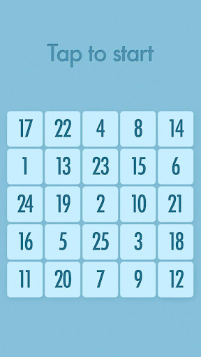 Tap 25 - improve speed reading
