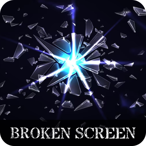 Broken Screen Wallpaper logo
