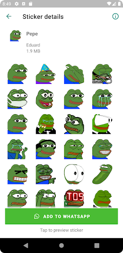7TV Emotes for WhatsApp Screen 3