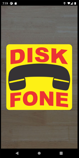 Android application Diskfone screenshort