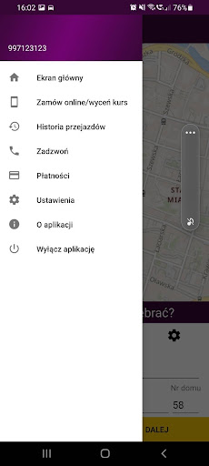 Mini Taxi Warszawa Screen 2