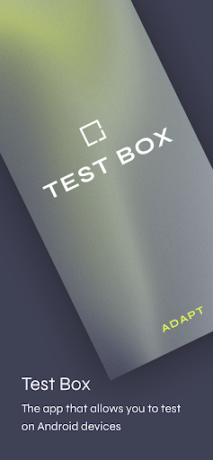 Android application Test Box screenshort