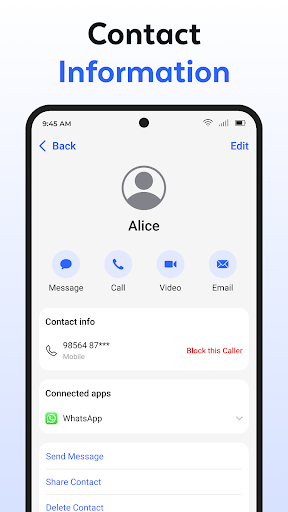 Contacts Screen 2
