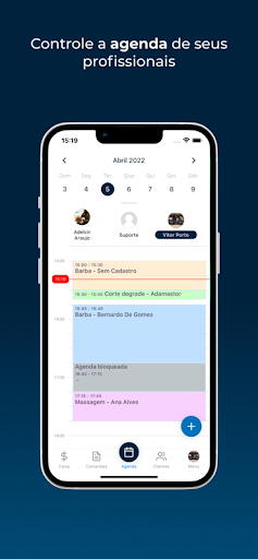 AppBarber PRO: Profissionais Screen 2