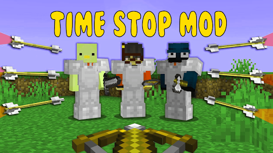 Stop Time Mod for Minecraft PE