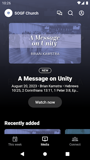 Spirit of God Fellowship Screen 2