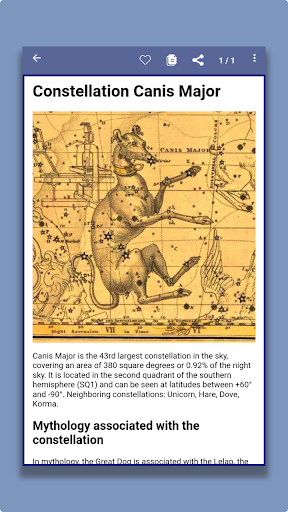 Definition of stars in the sky Screen 3