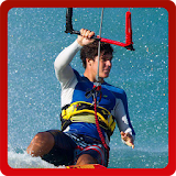 Kiteboarding icon