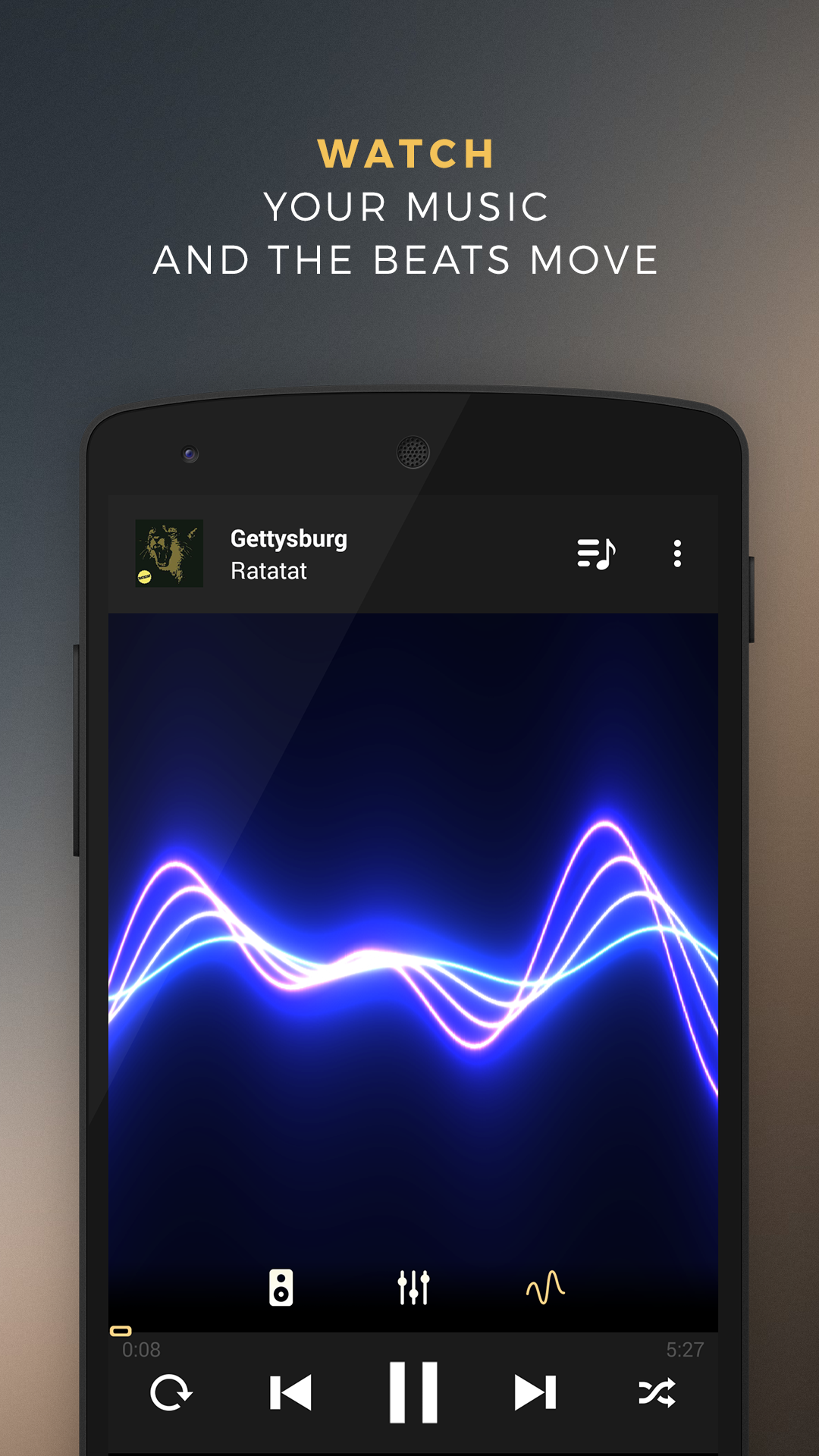Android application Equalizer + Pro (Music Player) screenshort