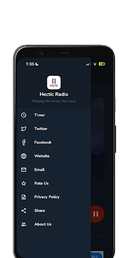 Hectic Radio Screen 2