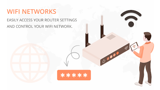 Android application Router Admin Setup Control screenshort