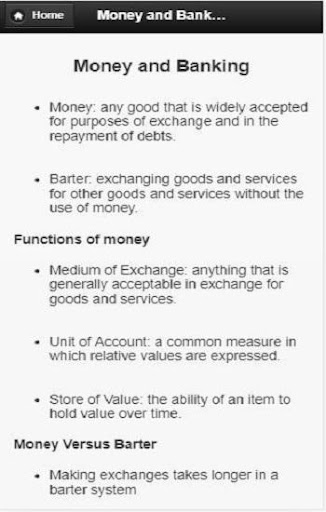 Money and Banking Screenshot 4 - AppWisp.com