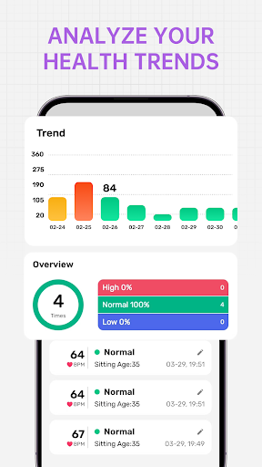 Screenshot of PulseCare：Health Tracker