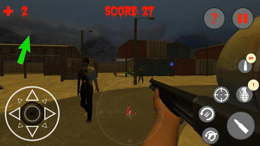City Destroyed Zombies Shootin Screen 2