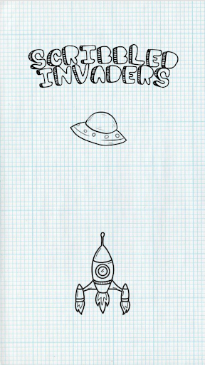 Android application Scribbled Invaders screenshort